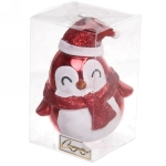 Ёлочная игрушка «Милый пингвинёнок» 12*7*12 см, красный
