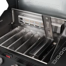 Газовый гриль Primeliner G-class Pro, 6 горелок (c ИК-горелкой), чёрный (комплектация Deluxe)