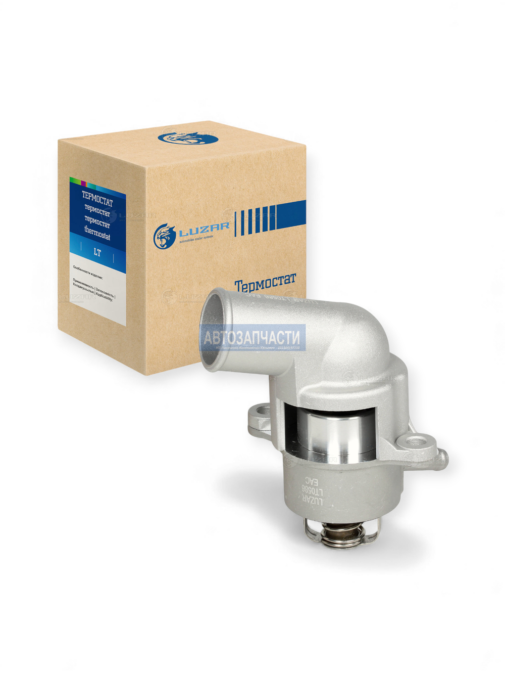 Термостат Lacetti (02-) [D4] (87°С) (с алюм. корпусом) (LT 0586)