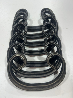 Кованый элемент Вензель 140х90мм профильная труба 15х15мм