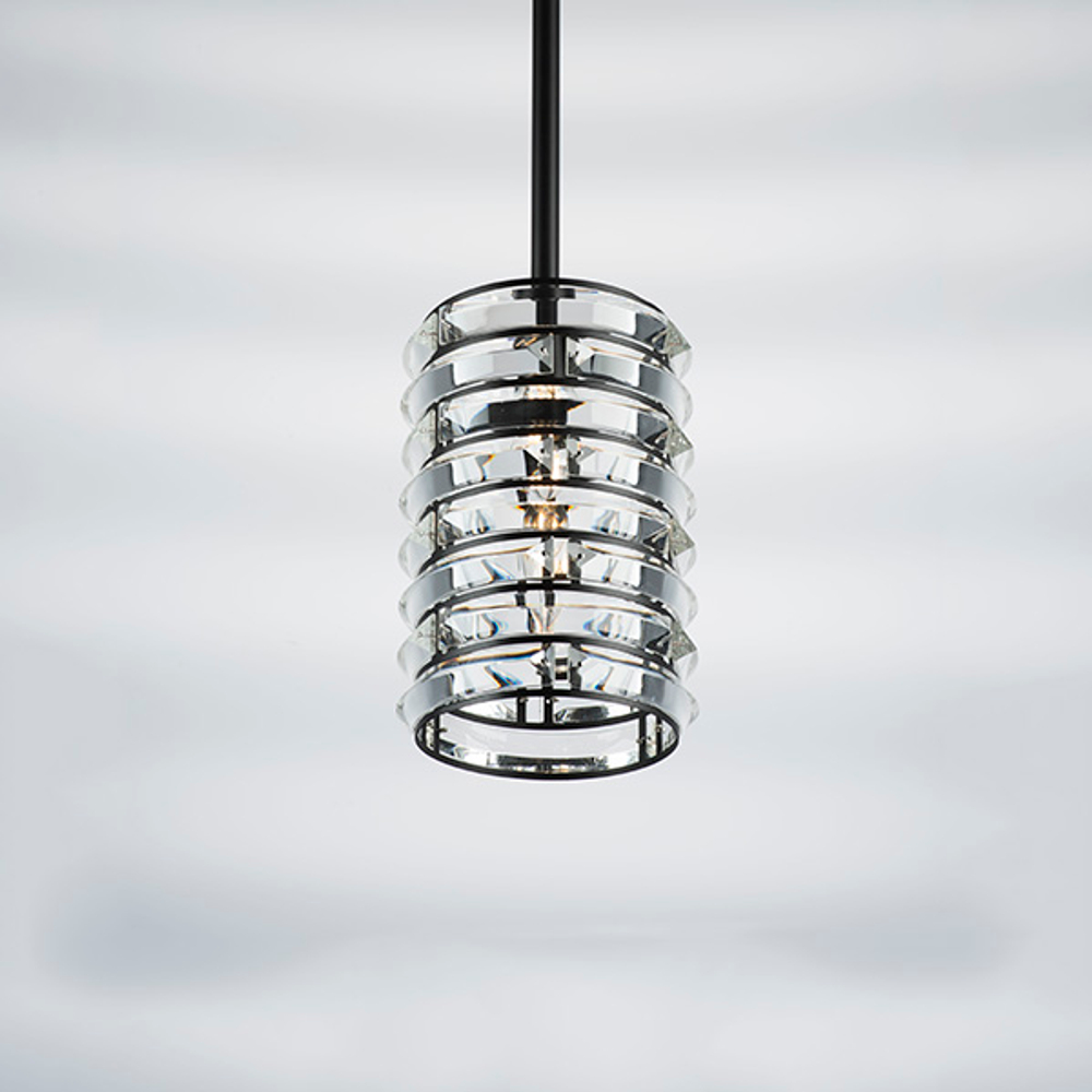 746018 Люстра AMERIGO 1х40W E14 УМБРА ПРОЗРАЧНЫЙ