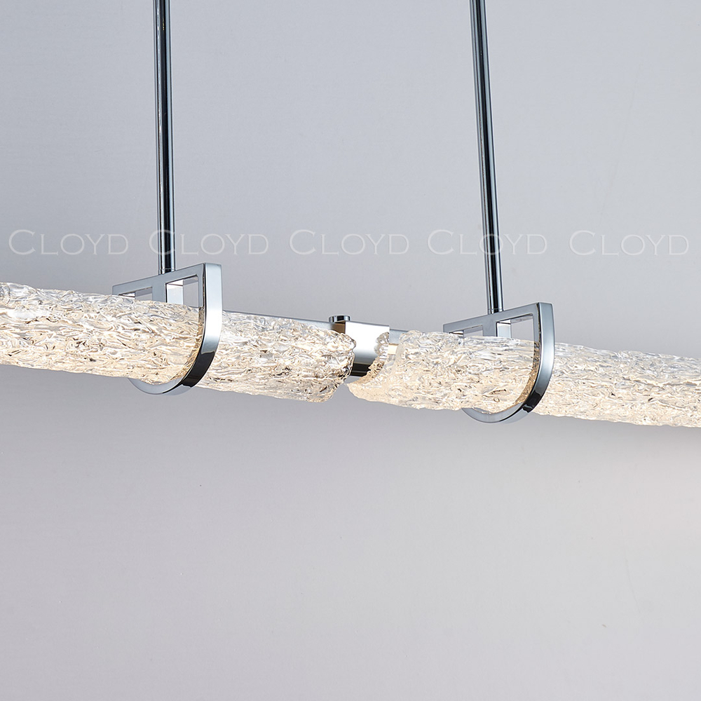 Подвесной светильник Cloyd MONDIAL P1 / шир. 160 см - хром (арт.11619)