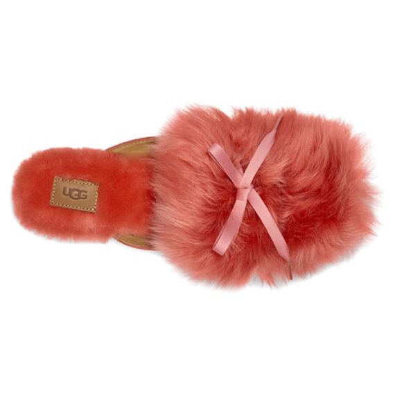 Ugg Shaine Fluff 'Butterfly Red'