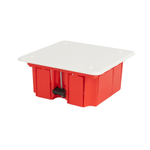 Коробка распределительная встраиваемая для полых стен 92х92х45 мм