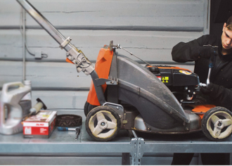 Ремонт газонокосилок