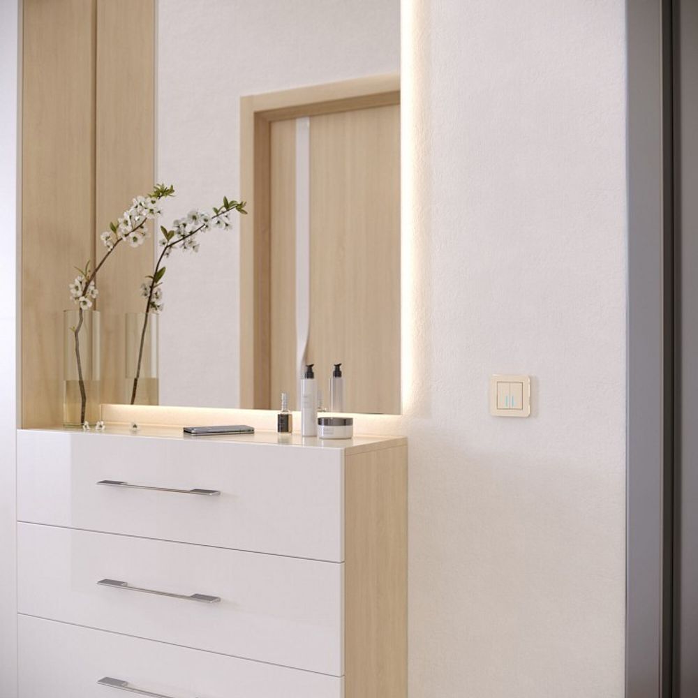 Рамка на 1 пост Werkel Platinum (шампань) W0012611