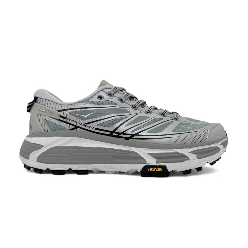 Кроссовки мужские HOKA U MAFATE SPEED 2 Stellar Grey / Galactic Grey