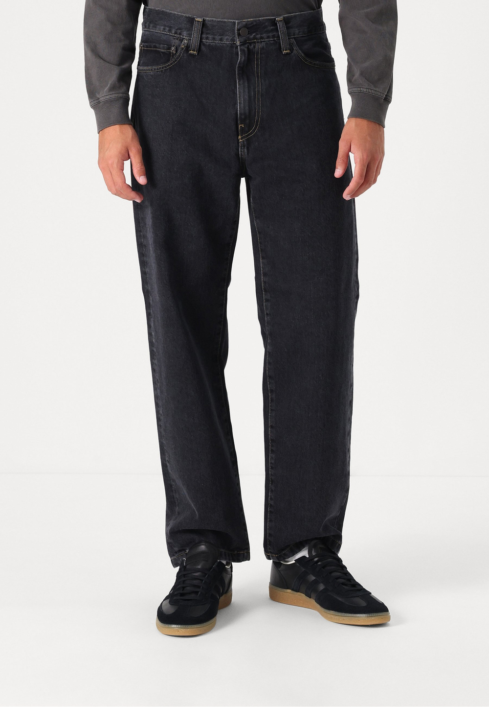 Carhartt WIP Прямые джинсы - Чёрный