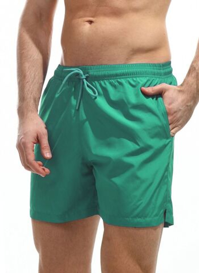 Мужские пляжные шорты из быстросохнущей ткани (Размер: XXL) (Цвет: оранжевый)