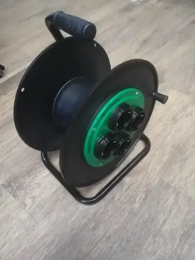 Катушка 4 розетки с заземлением IP20, УХЛ2