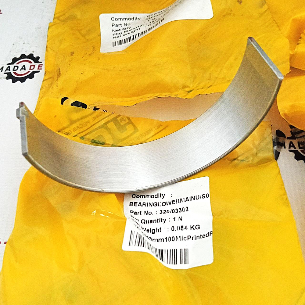 Комплект вкладышей коренных (0,25 мм) | 320/09474, 320/09254, 320/09336 | JCB