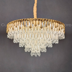 Люстра Cloyd CAPULETTI C19 / Ø79 см - золото (арт.11285)