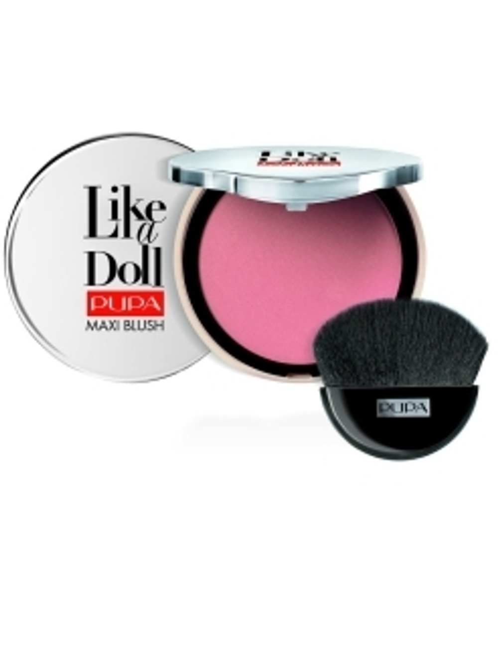Pupa Тестер Румяна Like A Doll Maxi Blush, компактные, тон №101, Сладкий розовый