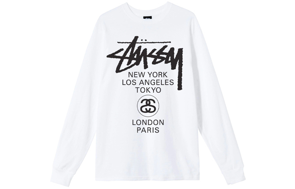 Толстовки Stussy World Tour Tee T, 3993614
