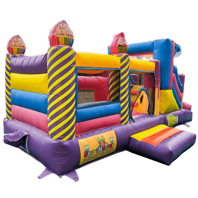 Коммерческий надувной батут «Сладкое царство» 5,2*2,7*2,05 м