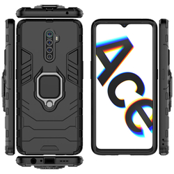 Противоударный чехол с кольцом Panther Case для Realme X2 Pro