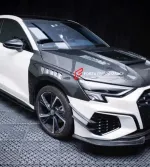 Карбоновый обвес для AUDI A3 S3 RS3 2021+ Ауди аэродинамический обвес