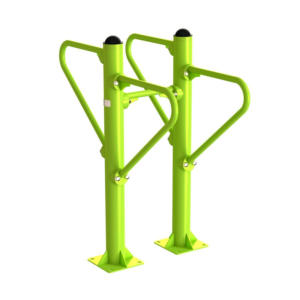 F-1704 Уличный тренажер Брусья двусторонние разноуровневые ZAVODSPORTA