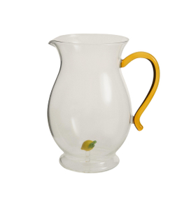 Zara Home кувшин из боросиликатного стекла, цвет жёлтый, 19.5 см