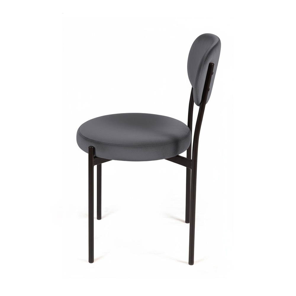 Стул Mason, бархат серый 27