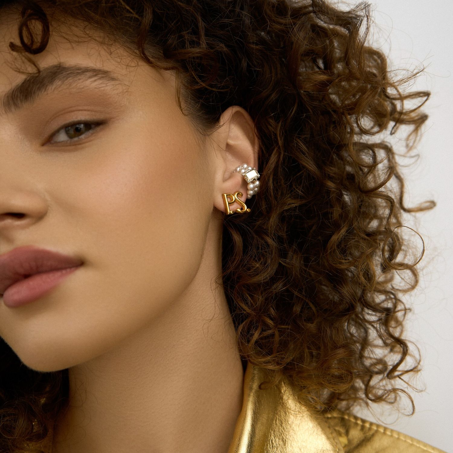 Кафф Double Crystal Cuff