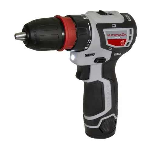 Интерскол Дрель-шуруповерт, 12 В, 36 Нм, 2 АКБ