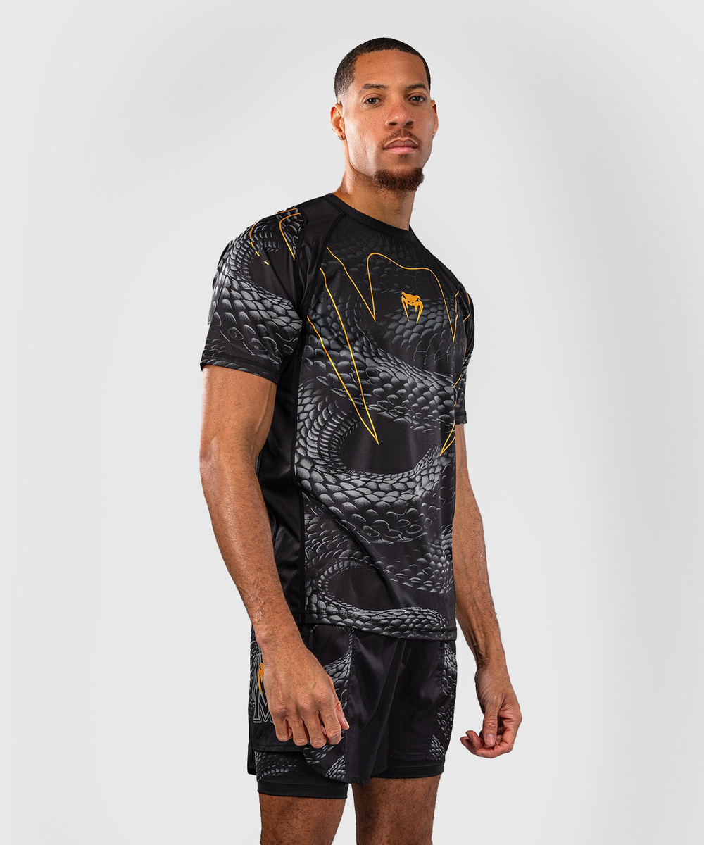 Футболка спортивная Venum Matupa Black/Grey/Gold