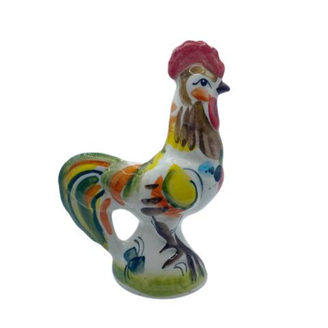 Фигурка Петушок цветная гжель