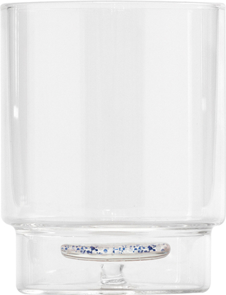 Стакан Zafferano, Teca Terrazzo, 350 мл, боросиликатное стекло, синий