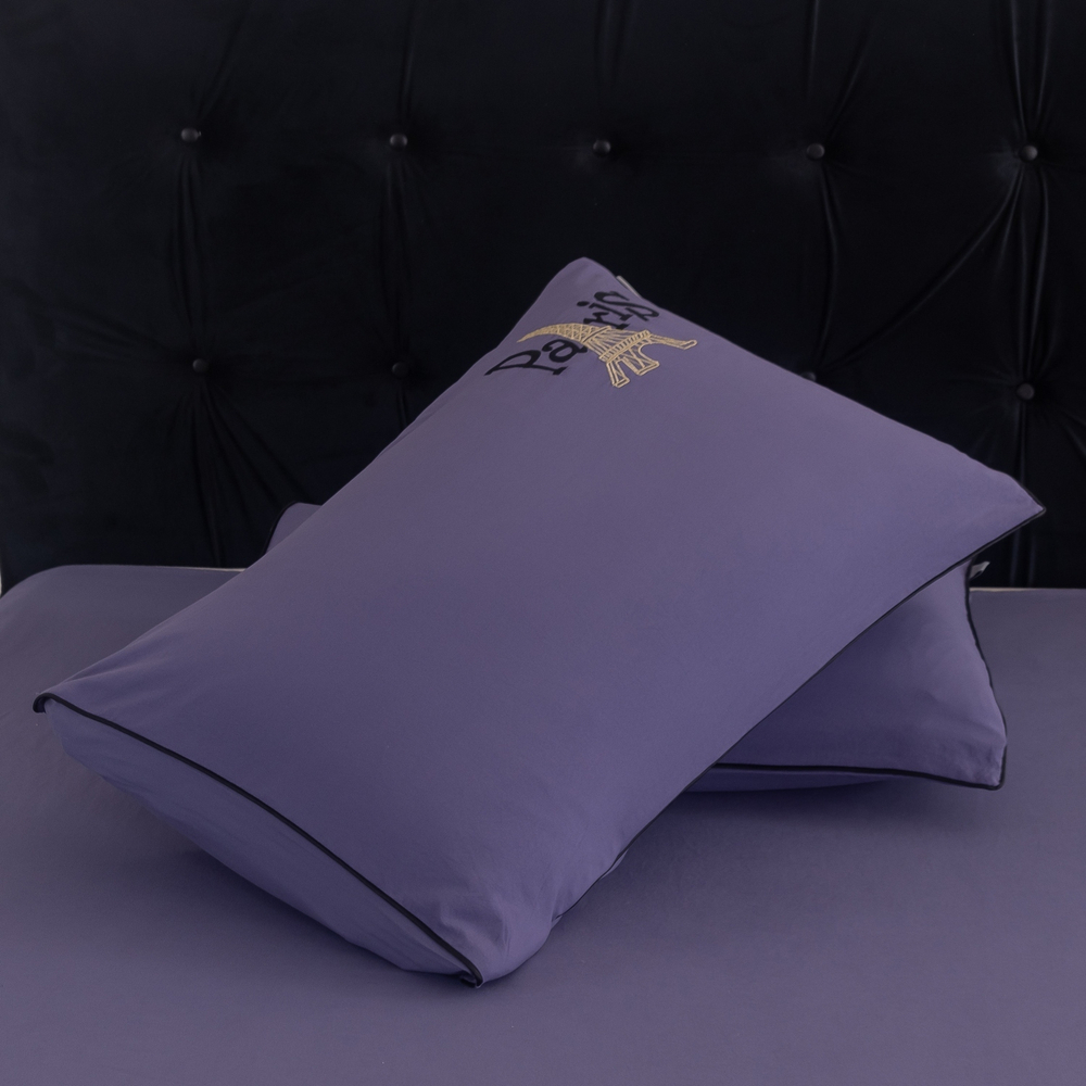 КПБ Mood of Paris на резинке MPR013, 2 спальный, 4 наволочки, простынь 160*200*35