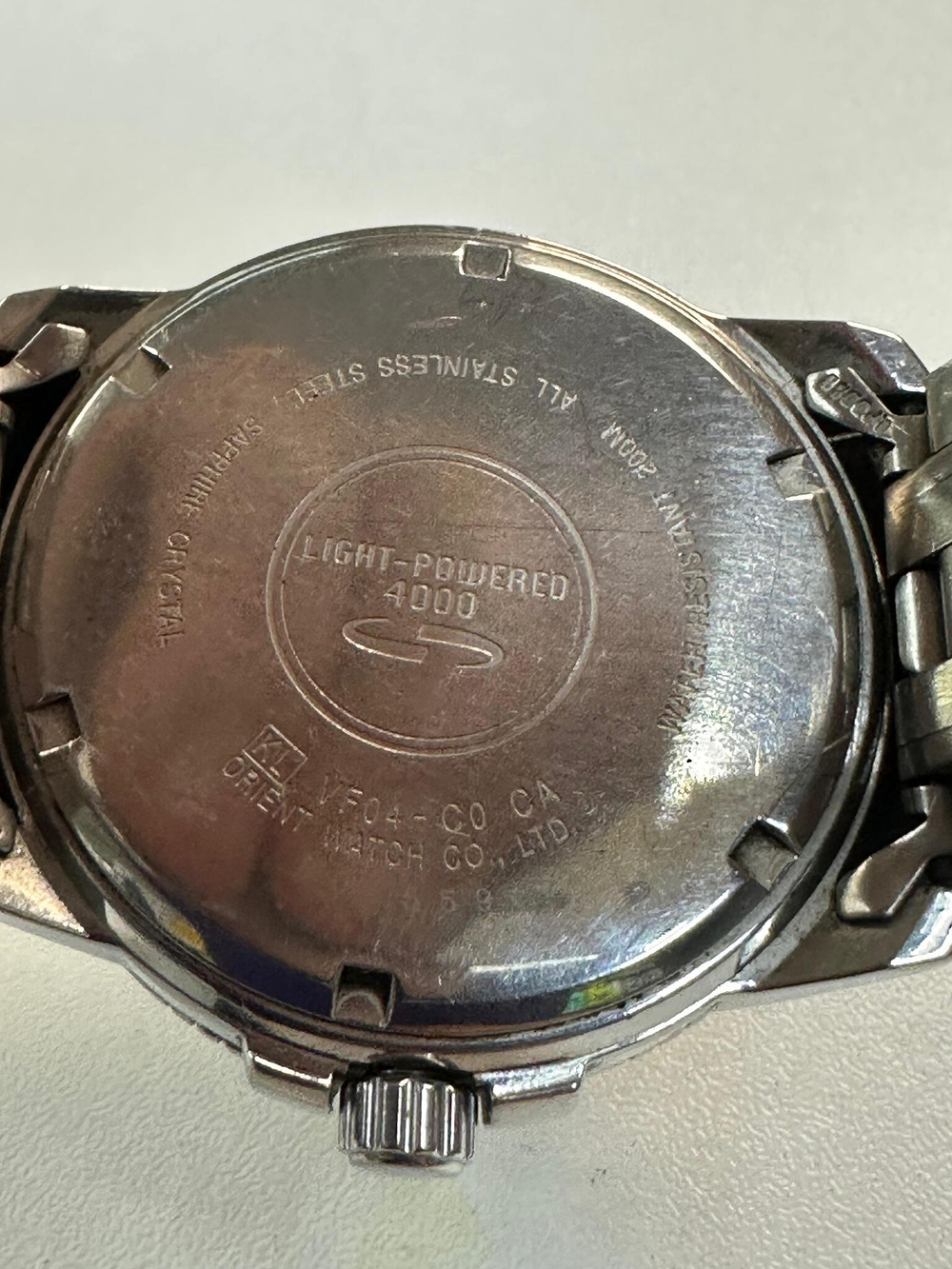 Часы Мужские  Orient Lightpowered 4000 VF04-CO CA