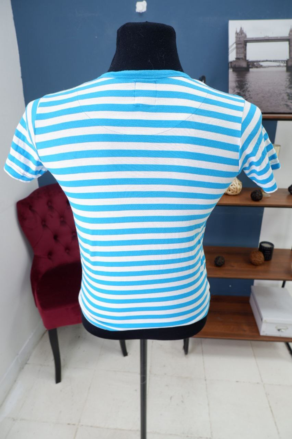 Футболка Jeff в полоску 42 размер