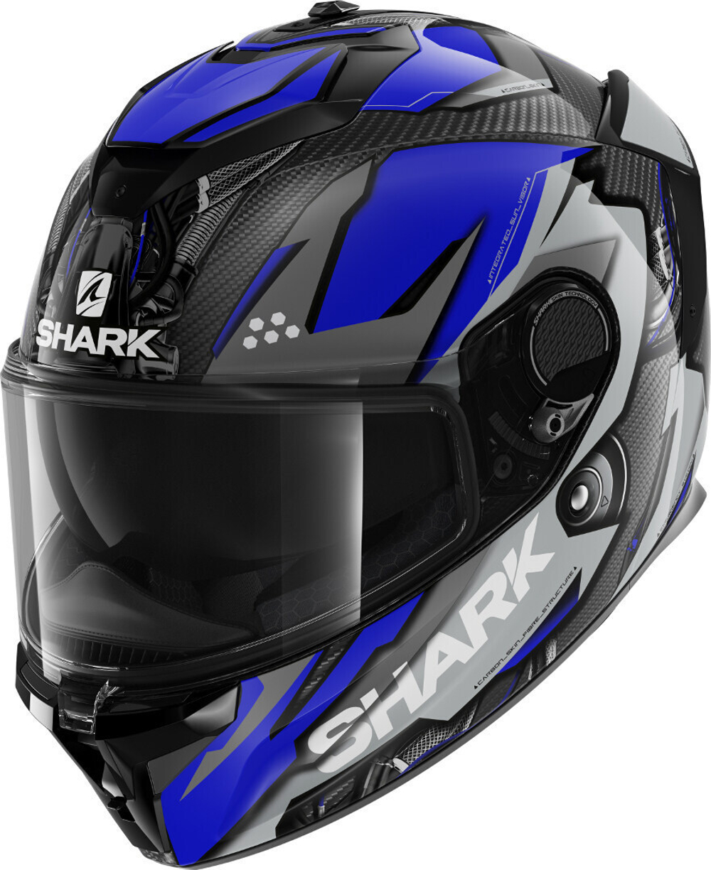 SHARK SPARTAN GT CARBON URIKAN Black/Blue