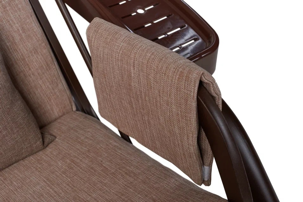 Садовые качели Redford «Бригантина Люкс Шоколад» с москитной сеткой