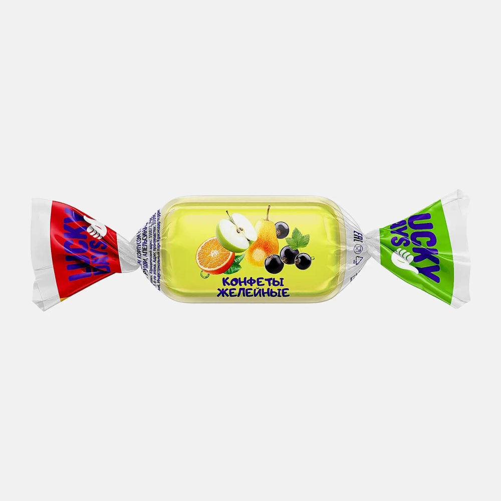 Конфеты Lucky Days Ассорти желейные