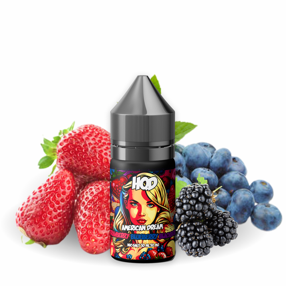 HQD American Dream - Strawberry Blueberry Blackberry (5% nic)