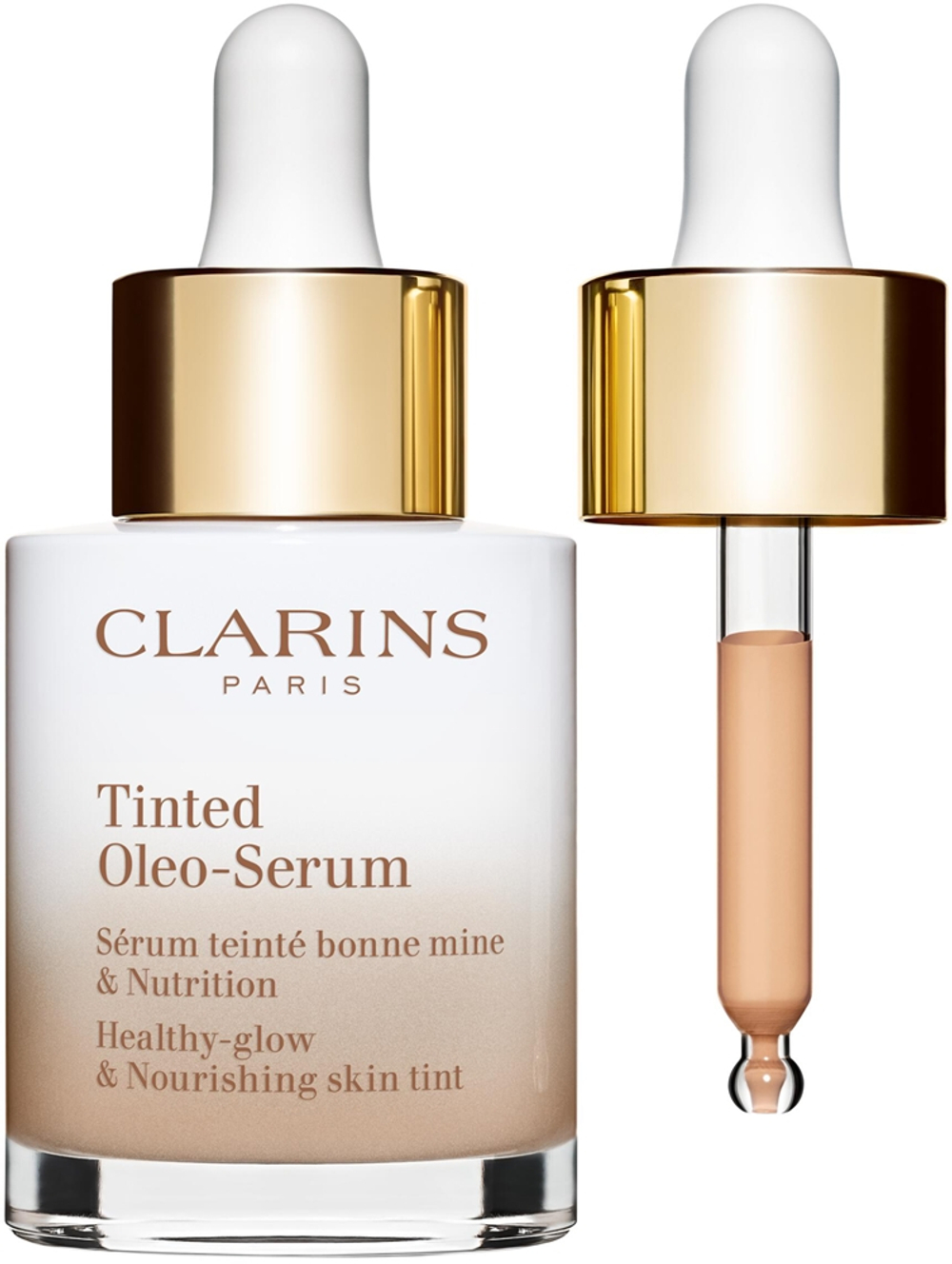 Clarins Tinted Oleo-Serum - Тональная основа: масляная сыворотка для выравнивания тона кожи. оттенок 01, 30 ml