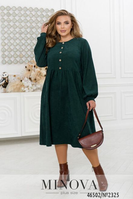 Платье 2325-зеленый Minova Фото 2