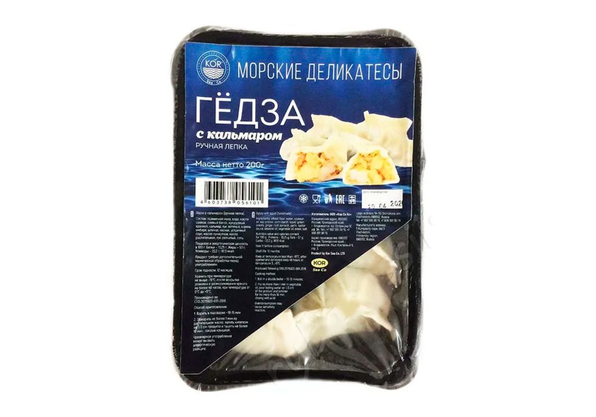 Гёдза с кальмаром, 200г
