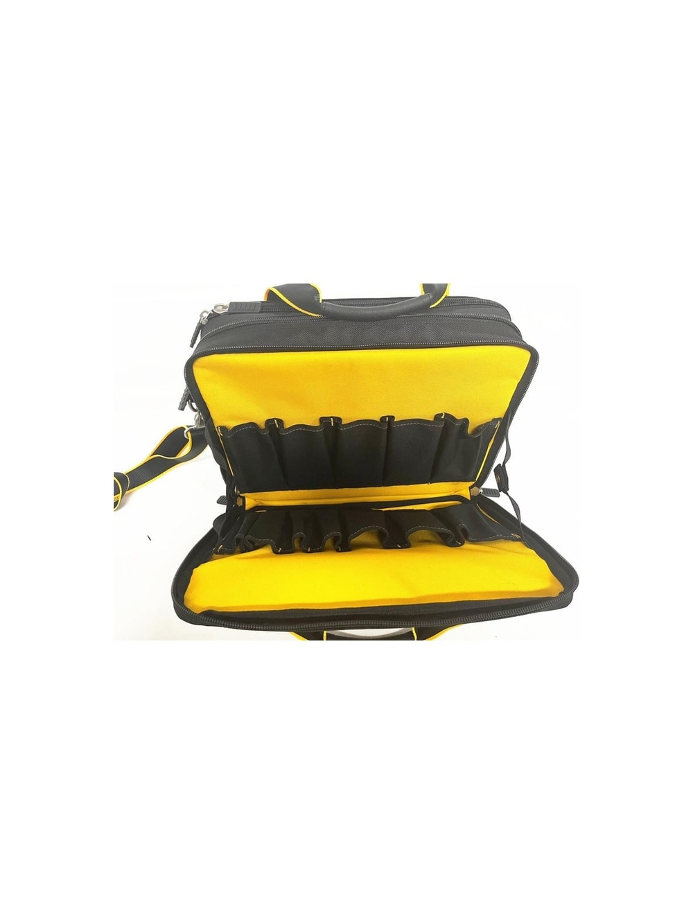 Сумка для инструмента и ноутбука с наплечным ремнем 23 кармана Inforce 11-25-15