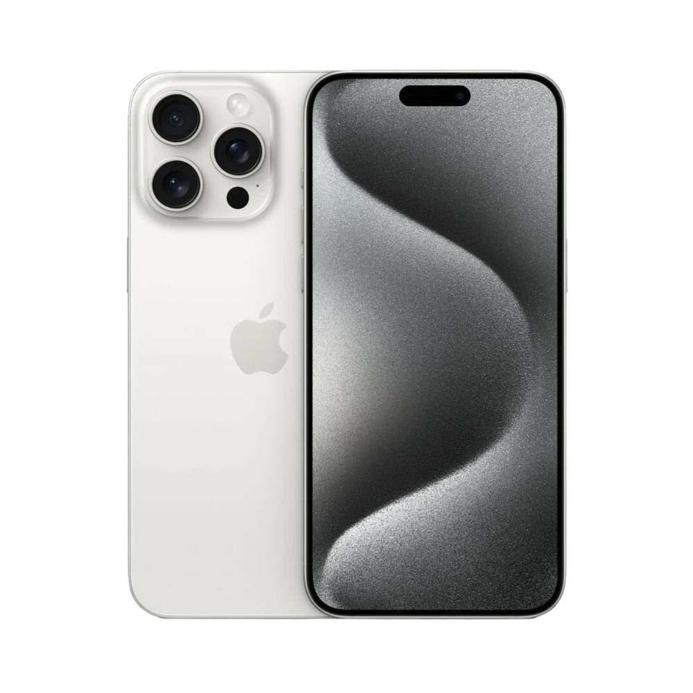 iPhone 15 Pro 128 ГБ, Dual: nano SIM + nano SIM, белый титан