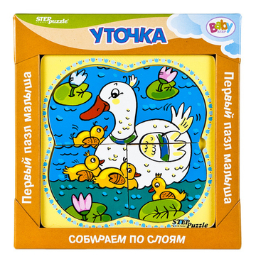 Первый пазл малыша. Собираем по слоям