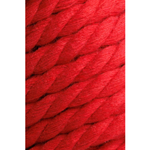 Хлопковая красная веревка для шибари на катушке 5 м