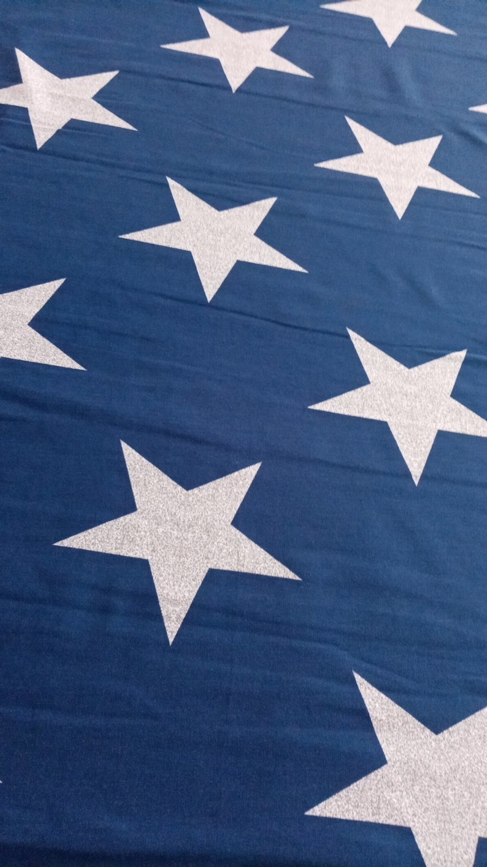 Футер (принт). Звёзды на синем, ВО