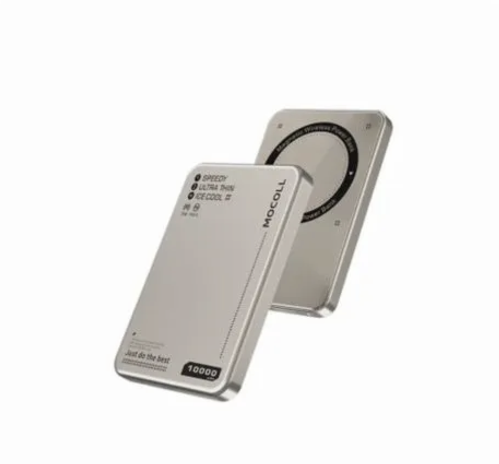 Аккумулятор внешний Mocoll PD 10000mAh титан