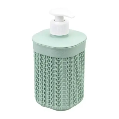 Диспенсер для мыла ВЯЗАНИЕ Фисташковый