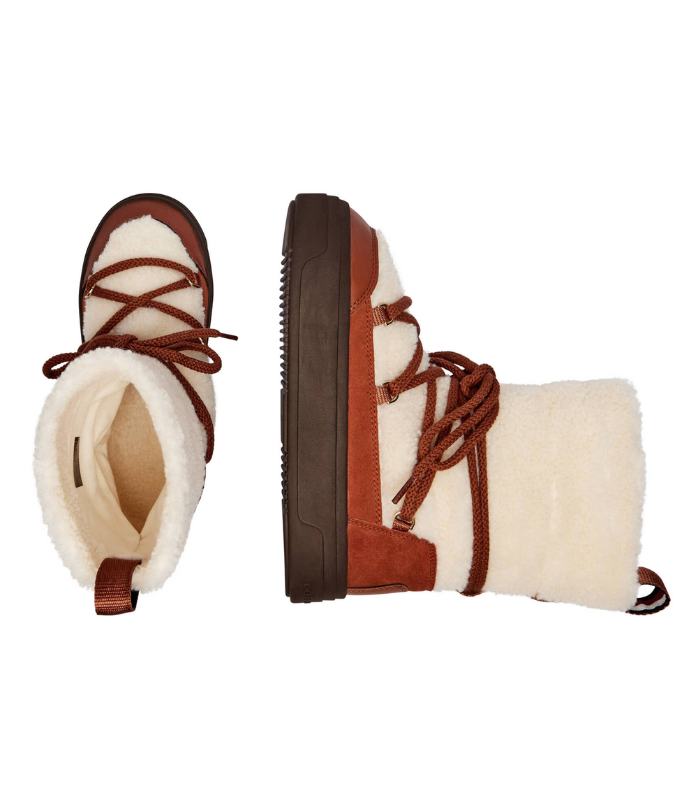 Кожаные угли shearling Tommy Hilfiger - коричневый(FW0FW08252)