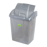 Контейнер для мусора «Форте» 13л микс С341