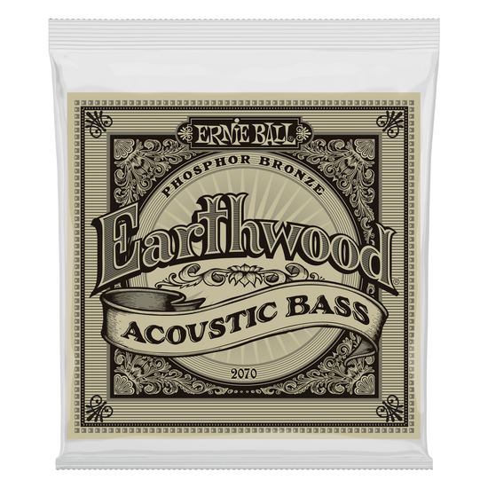 Струны для акустической бас-гитары ERNIE BALL 2070 Earthwood Phosphor Bronze 45-95