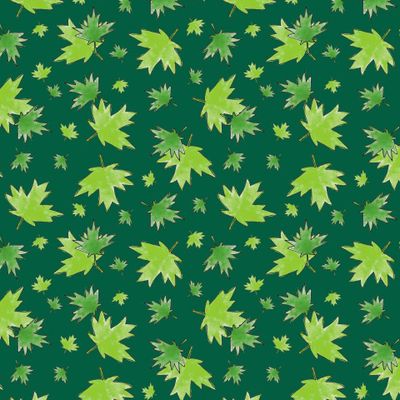 Кленовые листья летом дизайн SIcolor